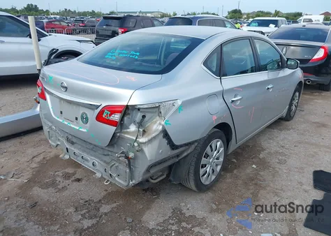 2015 Nissan Sentra S из США, поврежденный, VIN 3N1AB7AP8FY260618